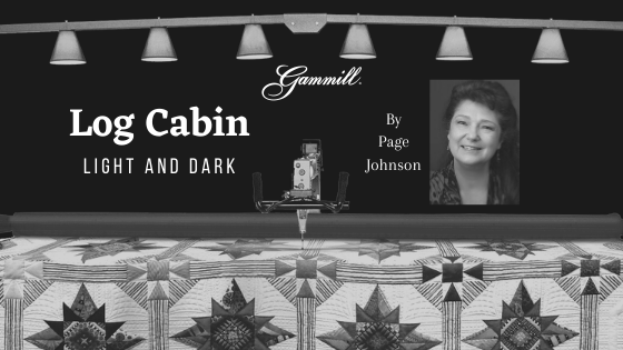 Log Cabin: Light and Dark 