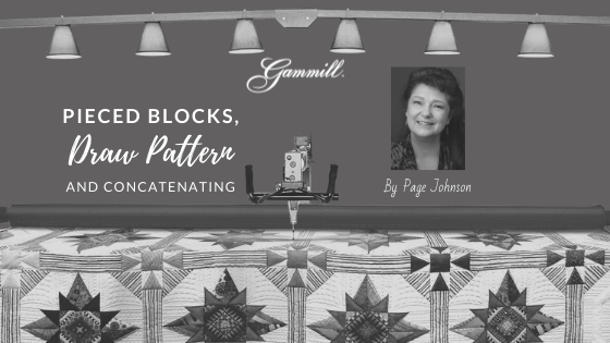 Pieced Blocks, Draw Pattern and Concatenating 